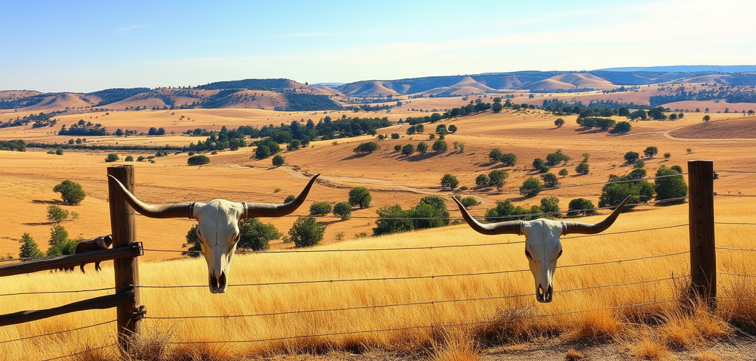 Texas landscape for land properties