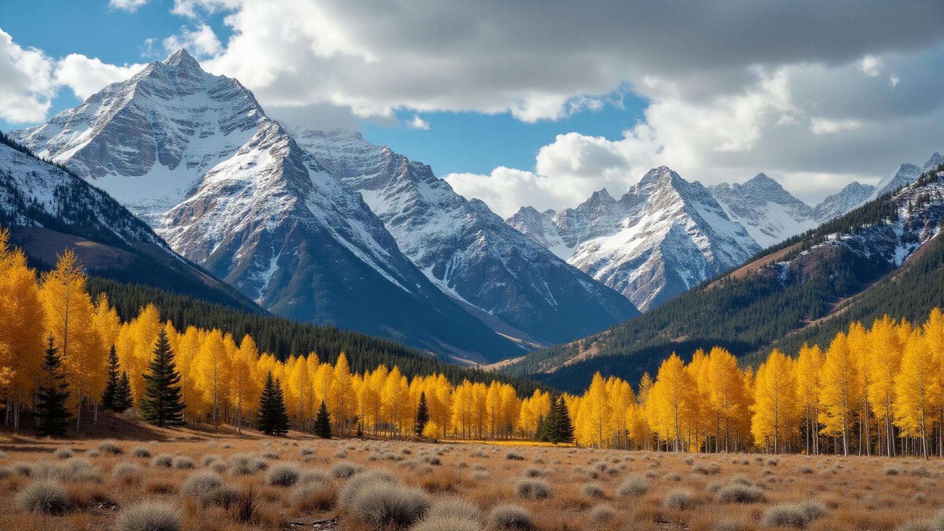 Buying land in Colorado - mountain landscape with investment potential