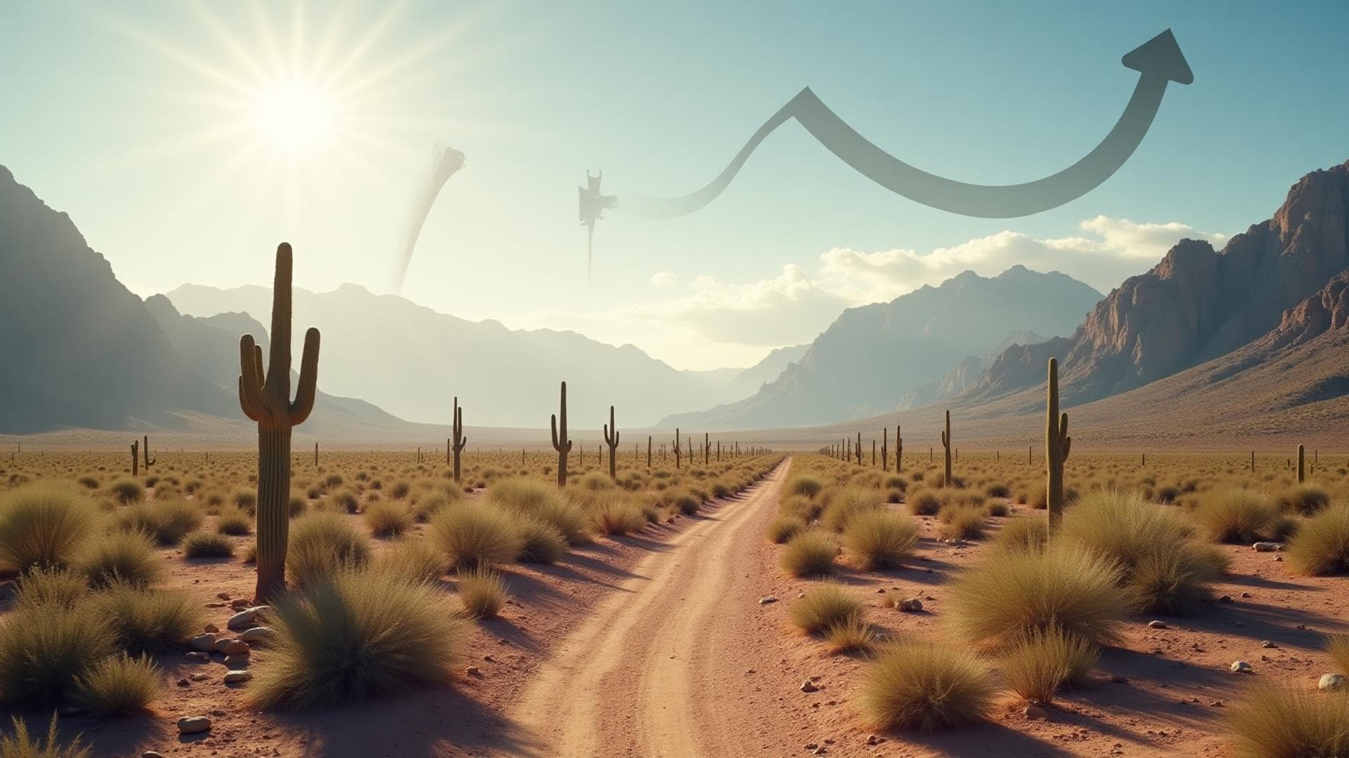 Desert land flipping opportunities in Arizona and Nevada landscapes