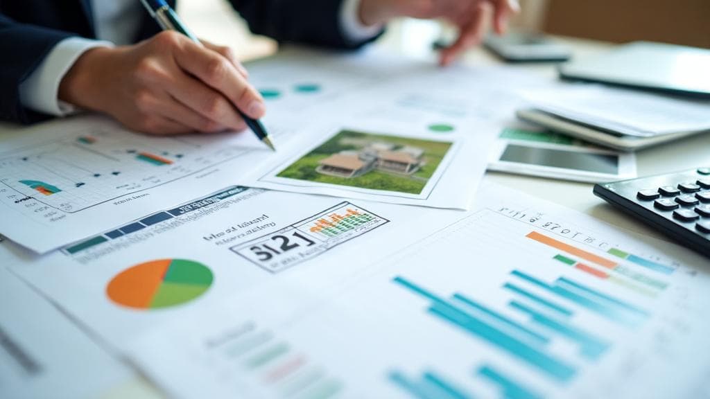 Land flipping case study analysis with charts graphs and profit calculations