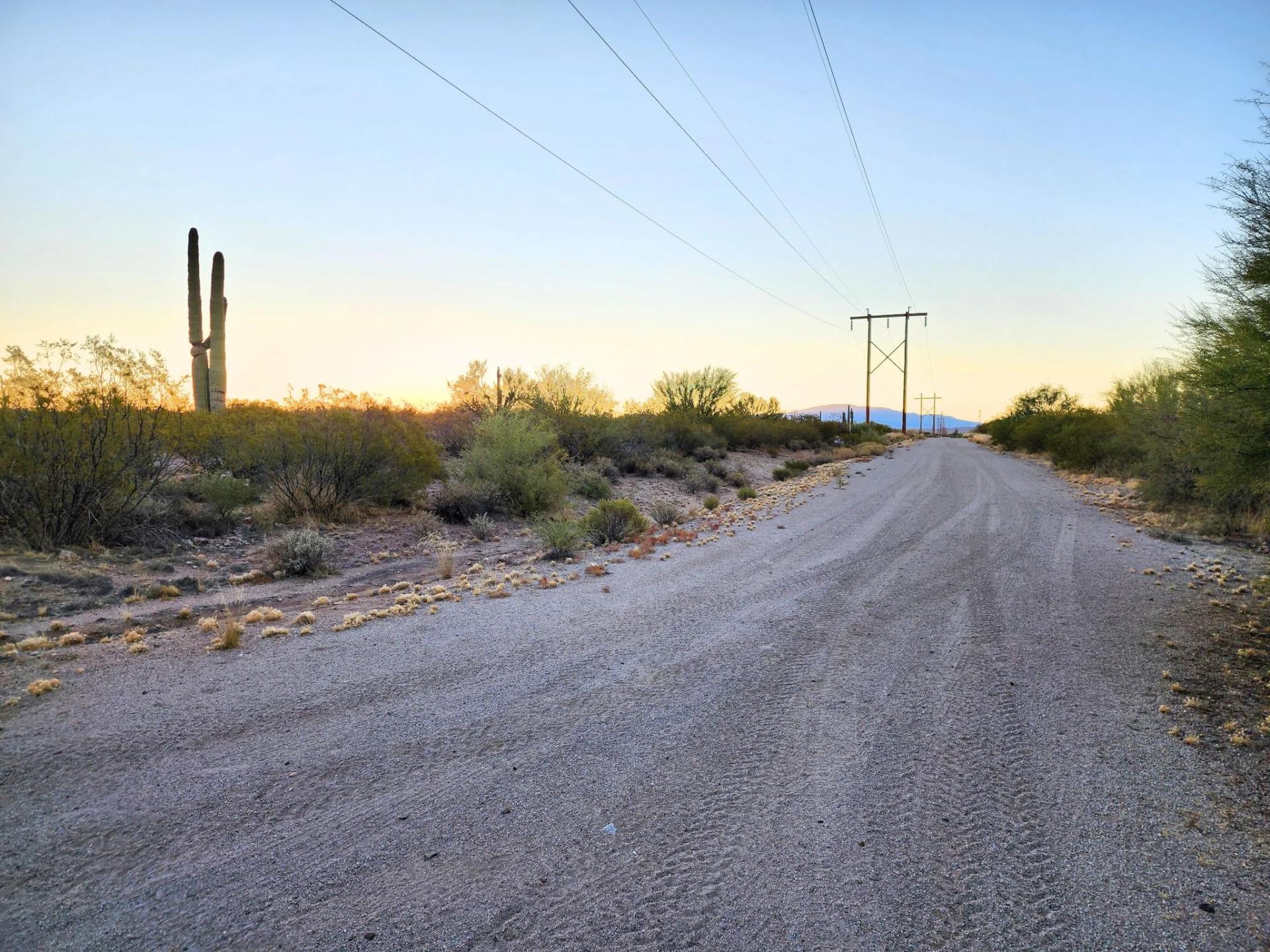 Desert Vibe in Pinal AZ, 15.56 Acres of Flat Buildable Land with Power & Easy Highway Access