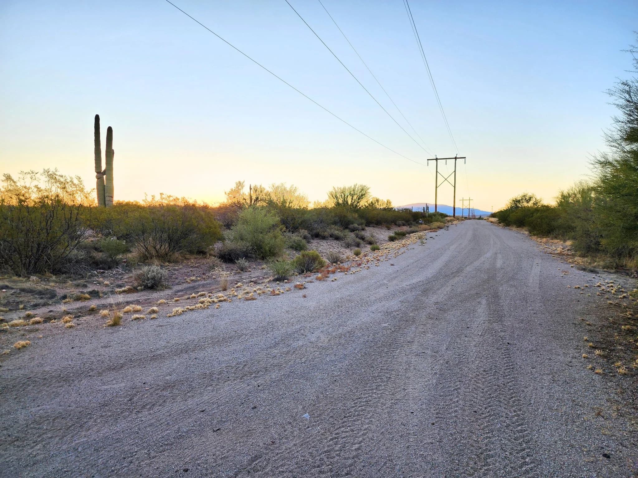 Desert Vibe in Pinal AZ, 15.56 Acres of Flat Buildable Land with Power & Easy Highway Access