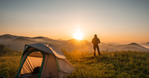 camping on vacant land