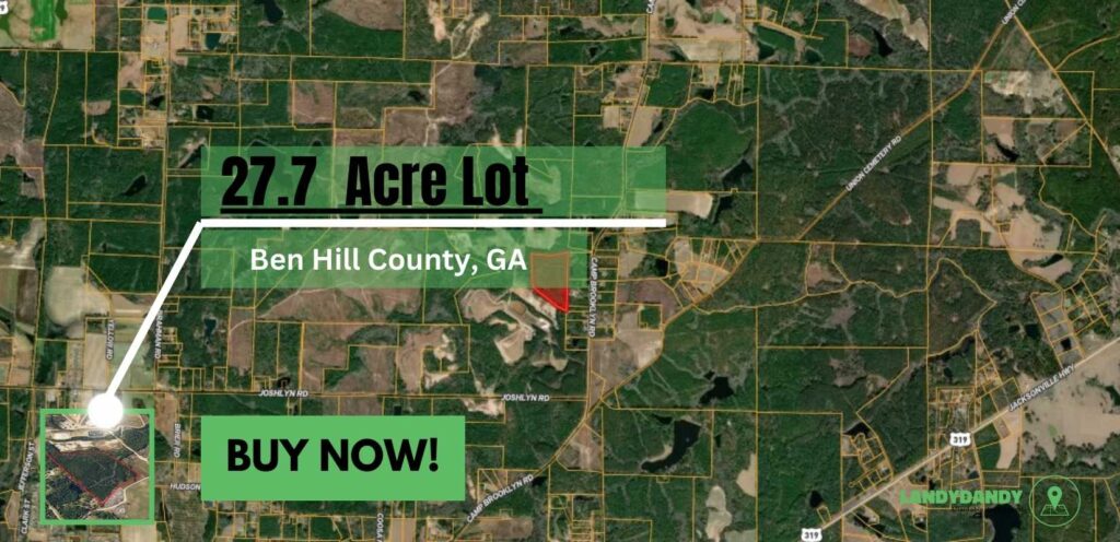 Ben Hill County GA Land For Sale