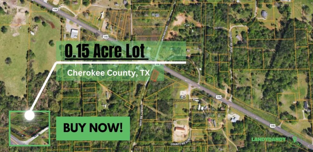 Cherokee County TX Land For Sale