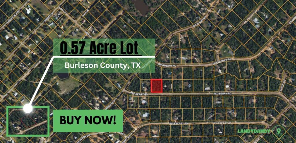 Burleson County TX Land For Sale