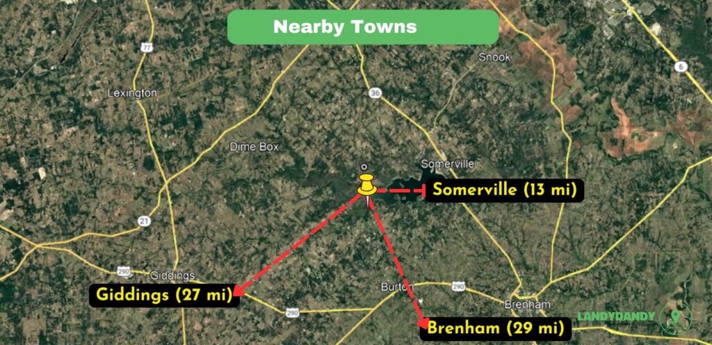 Burleson County TX Land For Sale