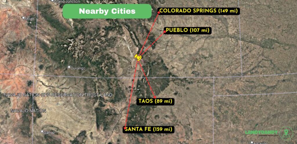 Costilla County CO Land For Sale