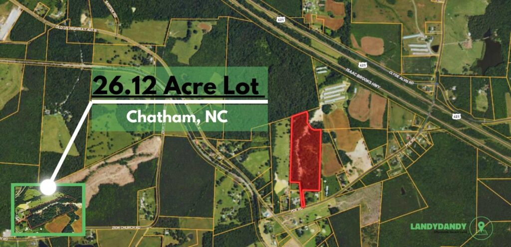 Chatham County NC Land For Sale