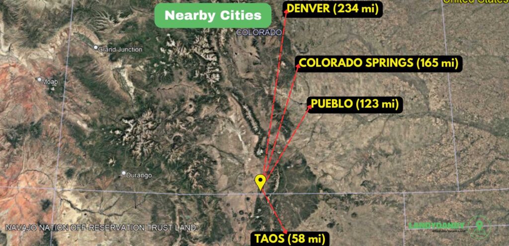 Costilla County CO Land For Sale