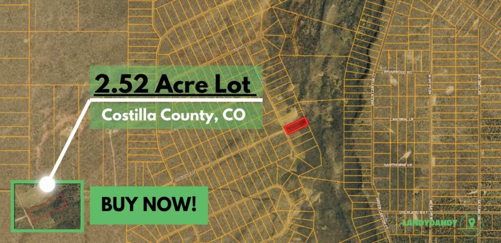 Costilla County CO Land For Sale