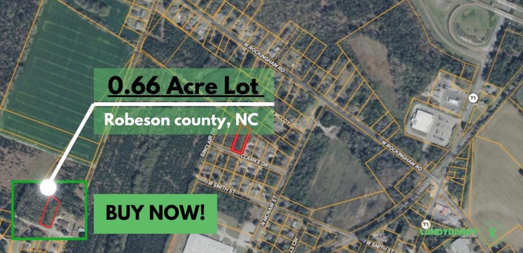 Robeson County NC Land For Sale